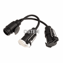 Adaptador elétrico do reboque